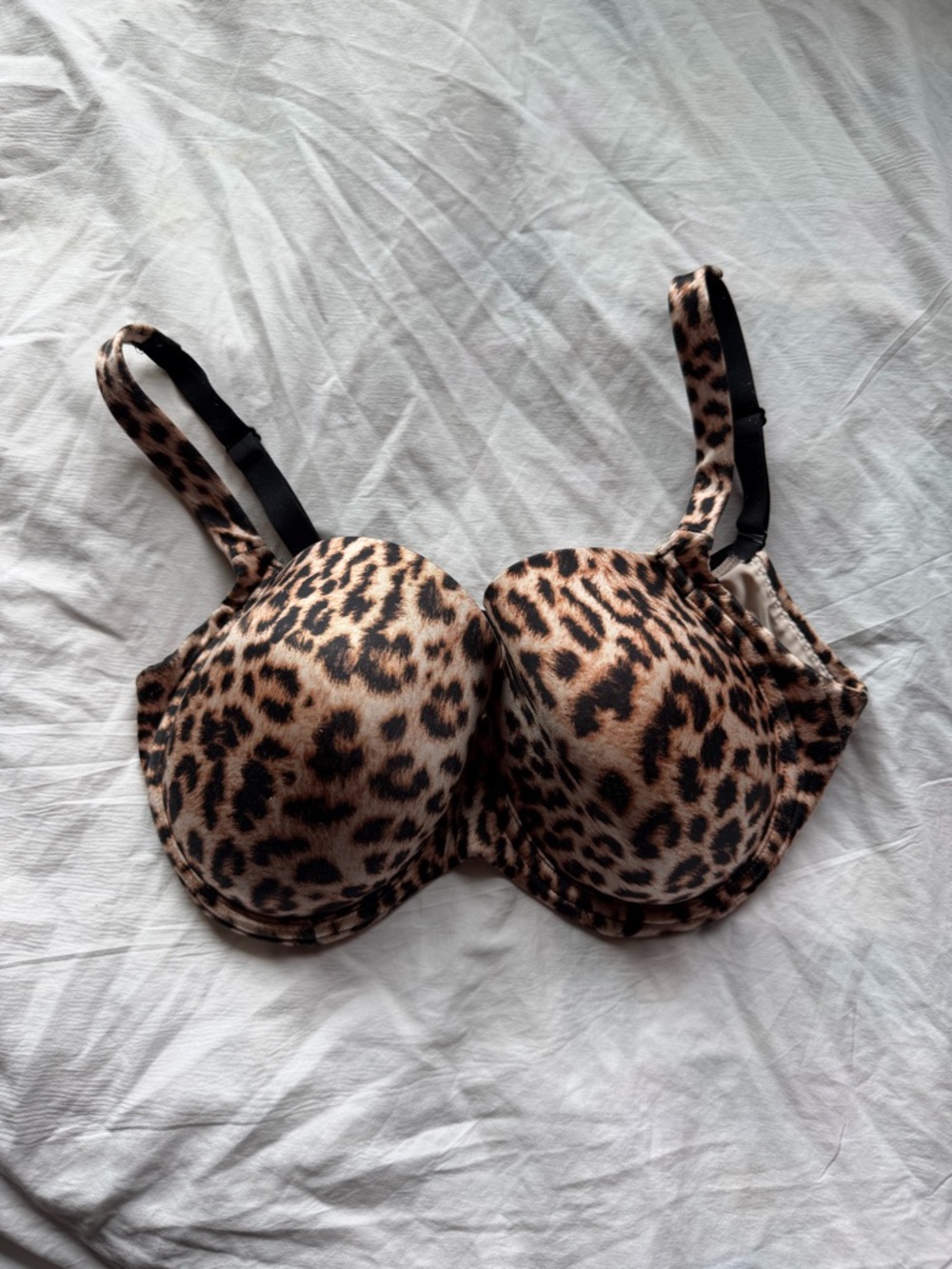 SOMA 34G - Leopard Print Underwire Bra - This also makes a great bikini top 😉